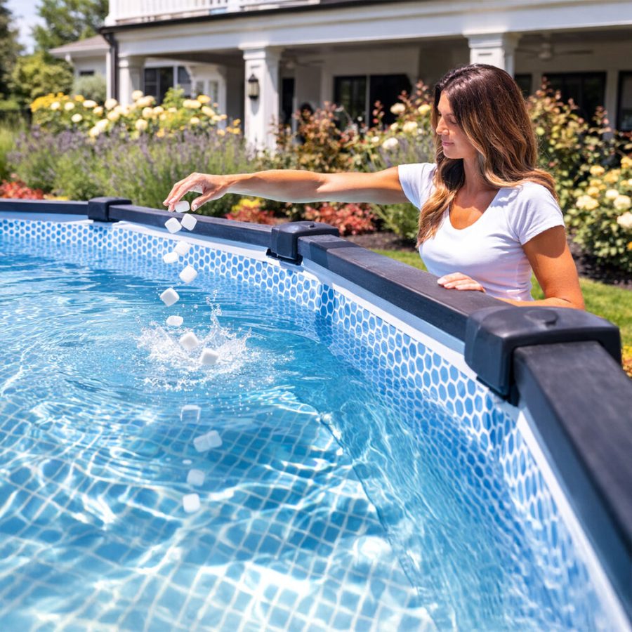 Sel pour piscine et spa 18kg Aquaswim Acti + Multifonction