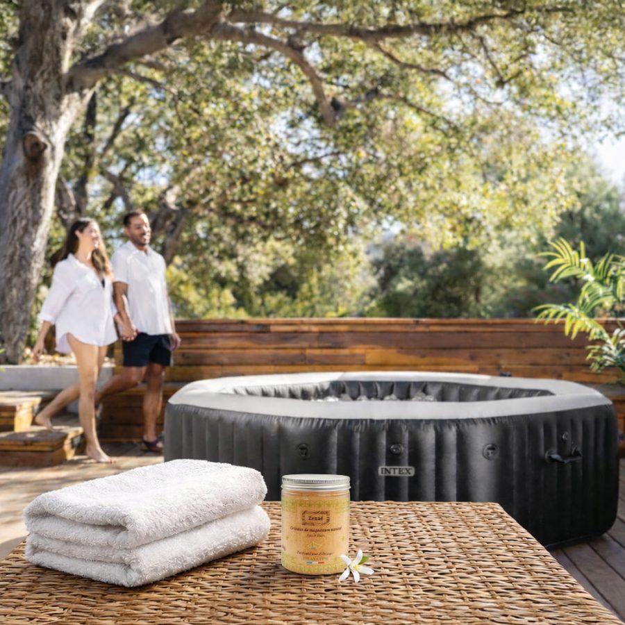 Cristaux de magnésium pour spa Fleur d'oranger Zenaé