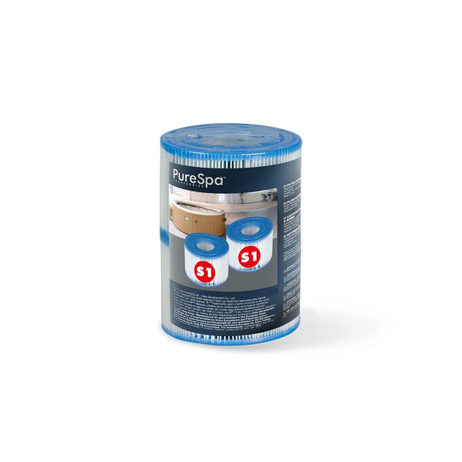Lot de 2 cartouches de filtration spa gonflable