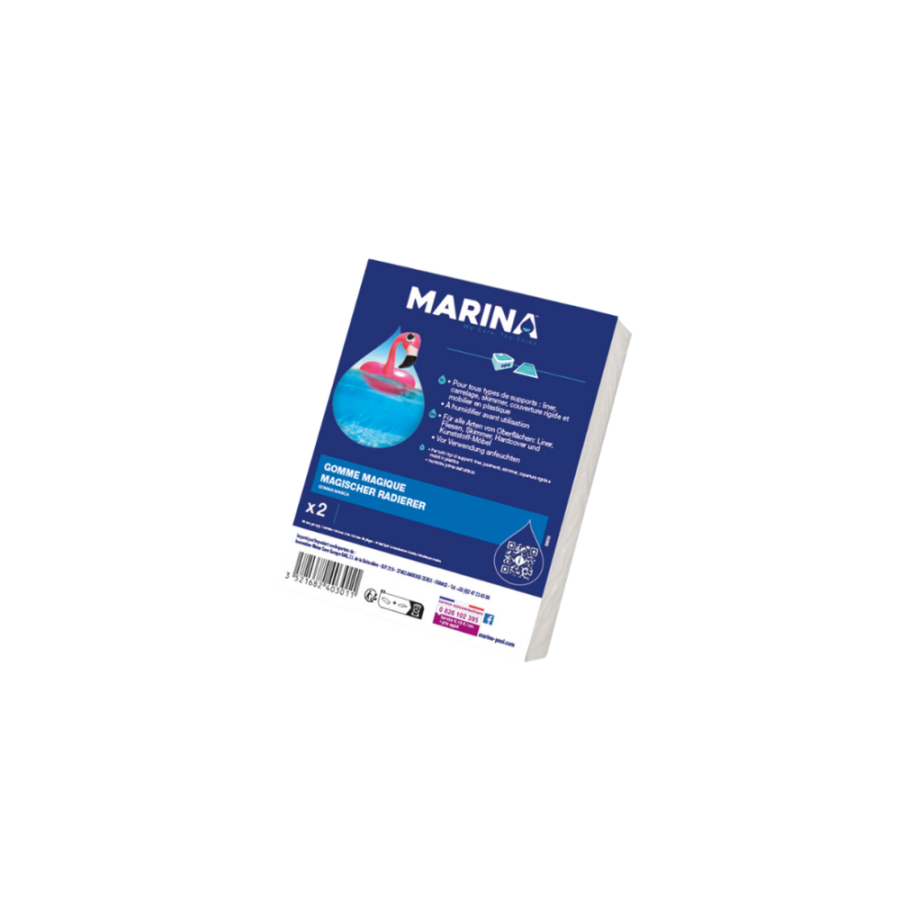 Lot de 2 gommes magiques