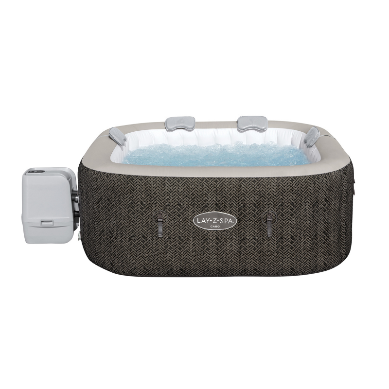 Spa gonflable carré Lay-Z-Spa Cabo HydroJet avec WiFi 4-6 personnes