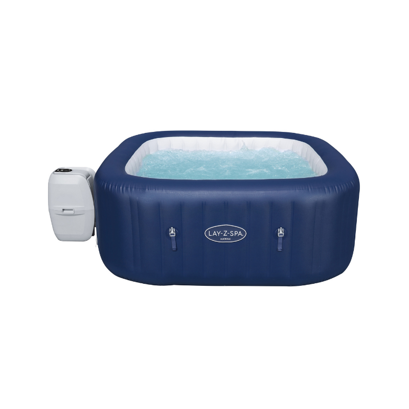 Spa gonflable carré Lay-Z-Spa Hawaii AirJet 4-6 personnes