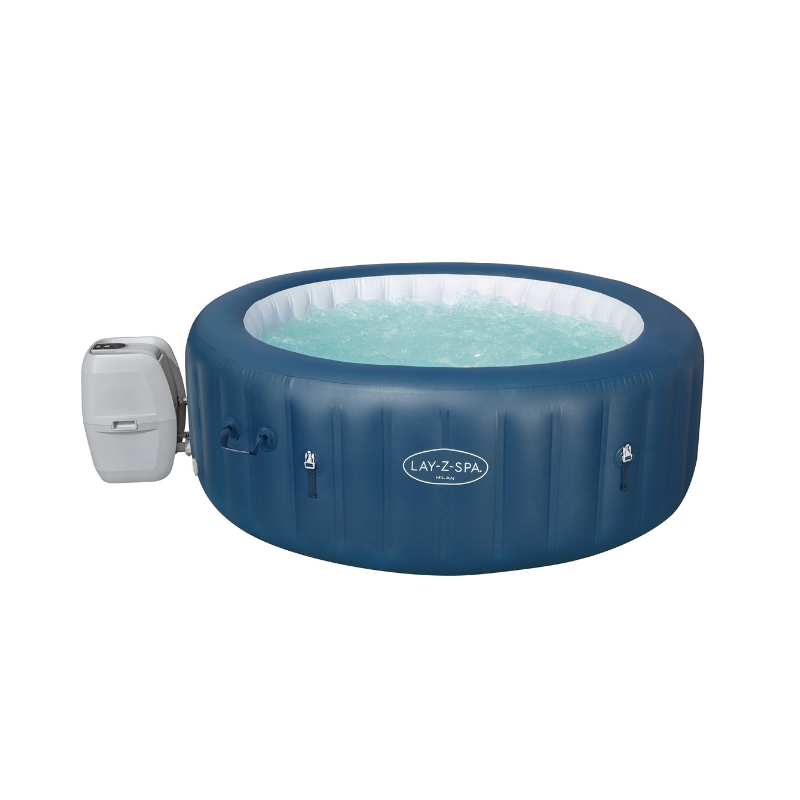 Spa gonflable rond Lay-Z-Spa Milan AirJet Plus avec WiFi 4-6 personnes